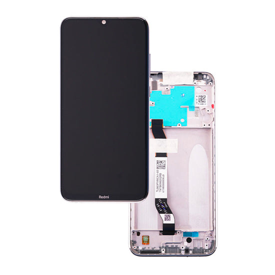 Lcd Xiaomi Redmi Note 8 Schwarz - Service Pack