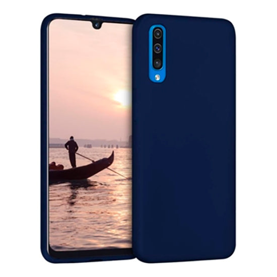 Capa Silicone Samsung Galaxy A50 Azul