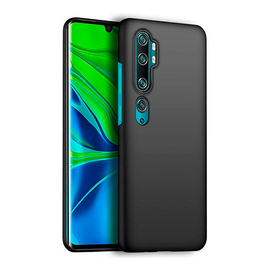 Silicone Cover Xiaomi Mi Note 10 - Preto