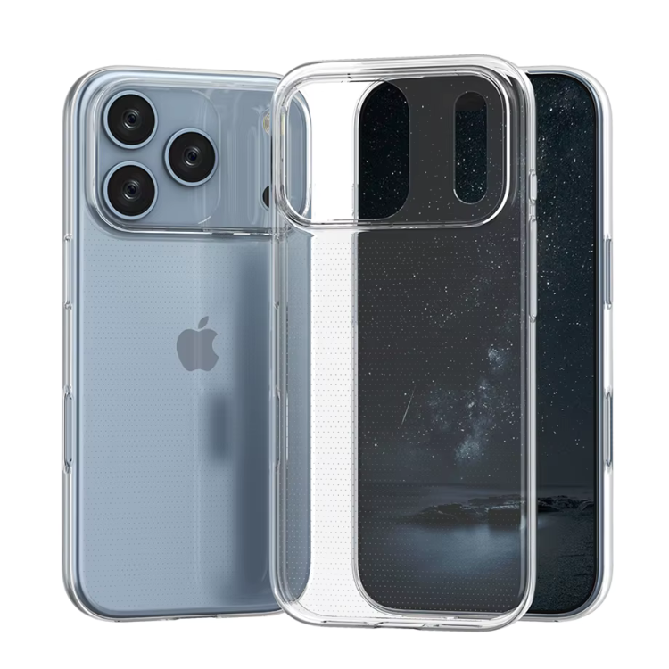T-K Silikonhülle iPhone 17 Pro Max Transparent