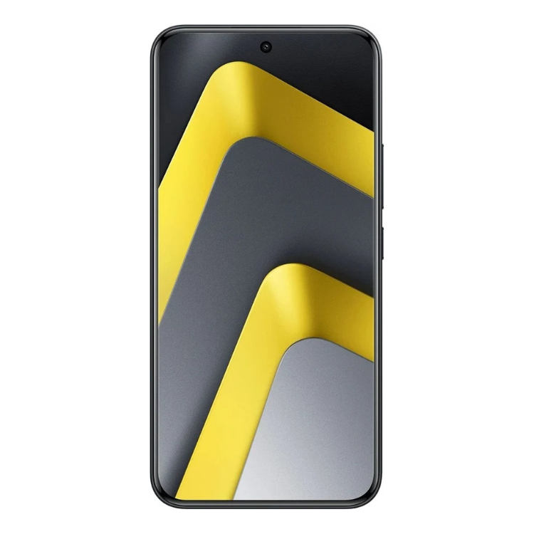 Poco M8 5G smartphone, ecrã ligado, 8GB/256GB, dual sim, preto.