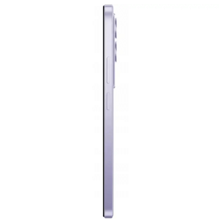 Smartphone Xiaomi Redmi 15 Roxo, lado direito, 6GB/128GB, Dual Sim.