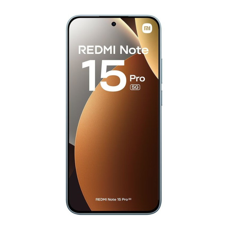 Smartphone Xiaomi Redmi Note 15 Pro 5G, 12GB/512GB, Dual Sim, cor azul glacier.