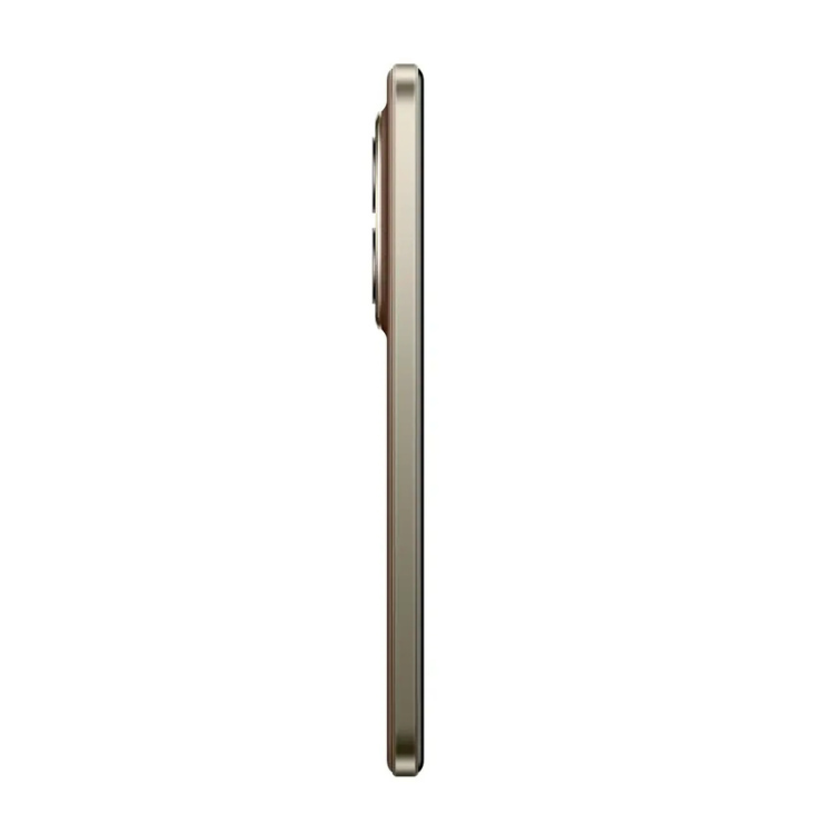 Xiaomi Redmi Note 15 Pro+ 5G, castanho, lado direito, sem acessórios, fundo branco.