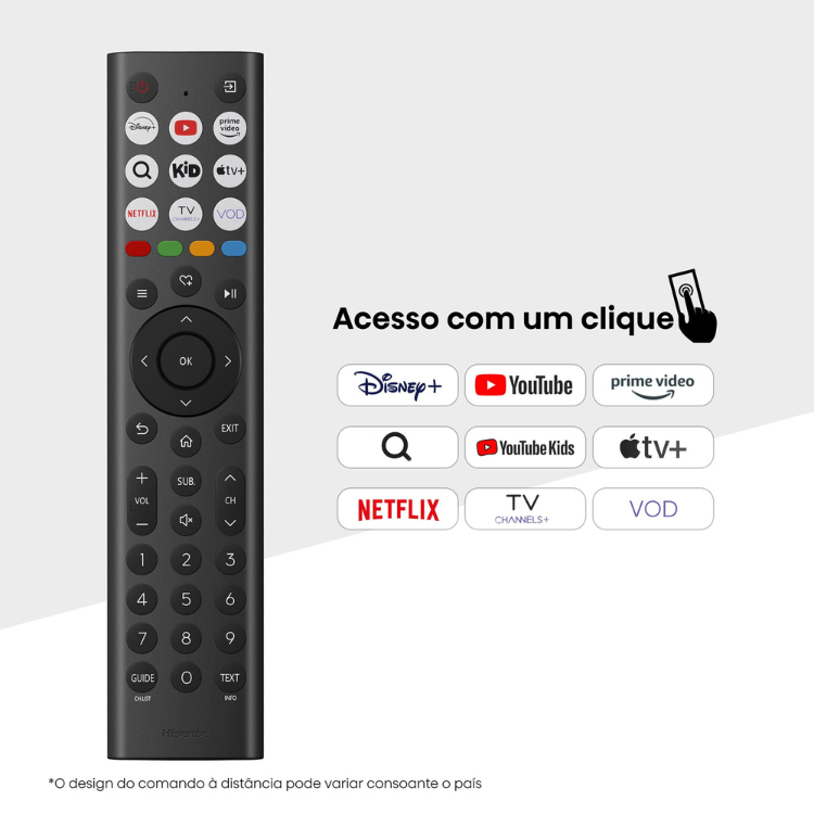 Televisão Hisense A4Q Smart TV LED FHD 40"