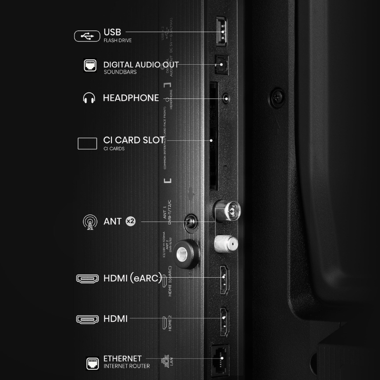 Televisão Hisense A4Q Smart TV LED FHD 40"