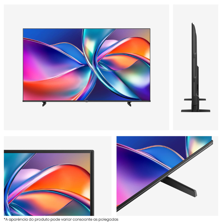 Televisão Hisense E7Q (2025) Smart TV 4K QLED 55"