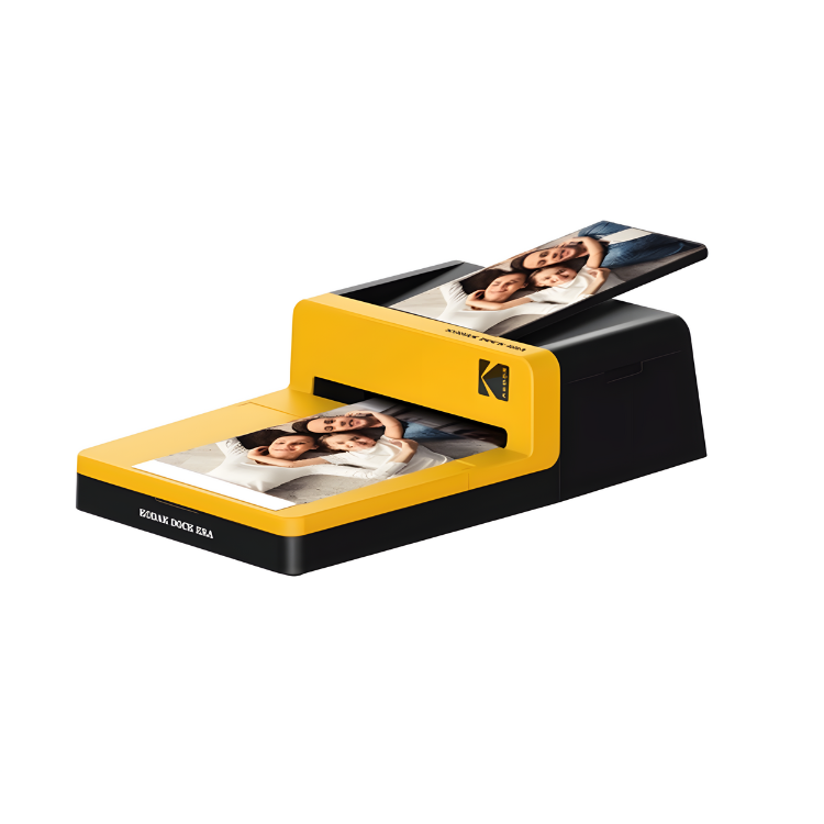 Impressora Kodak Dock Era Amarelo (60 Folhas + Acessórios)