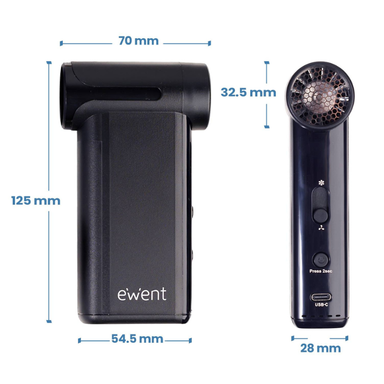 Spray Elétrico Ewent EW5681 Eliminador de Pó 3 em 1