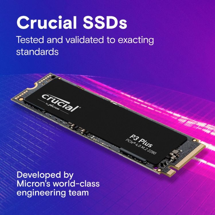 Disco SSD Crucial P3 Plus 2TB M.2 NVMe