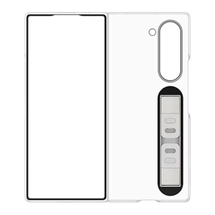 Samsung Standing Cover Z Fold6 F956 mit transparentem Band