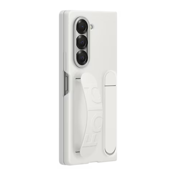 Samsung Standing Hülle Z Fold6 F956 mit Band Grau