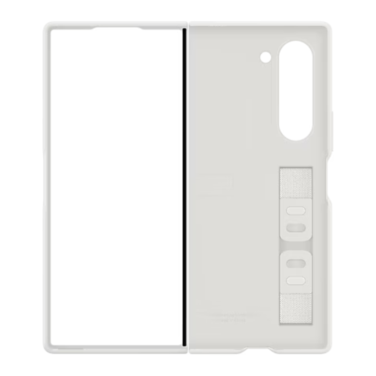 Samsung Standing Hülle Z Fold6 F956 mit Band Grau