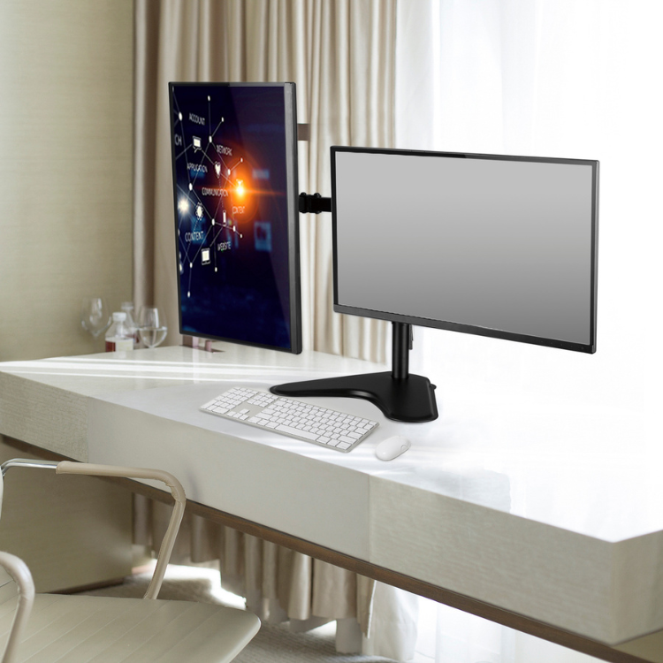 Suporte 2 Monitores Desktop Ewent até" 32"