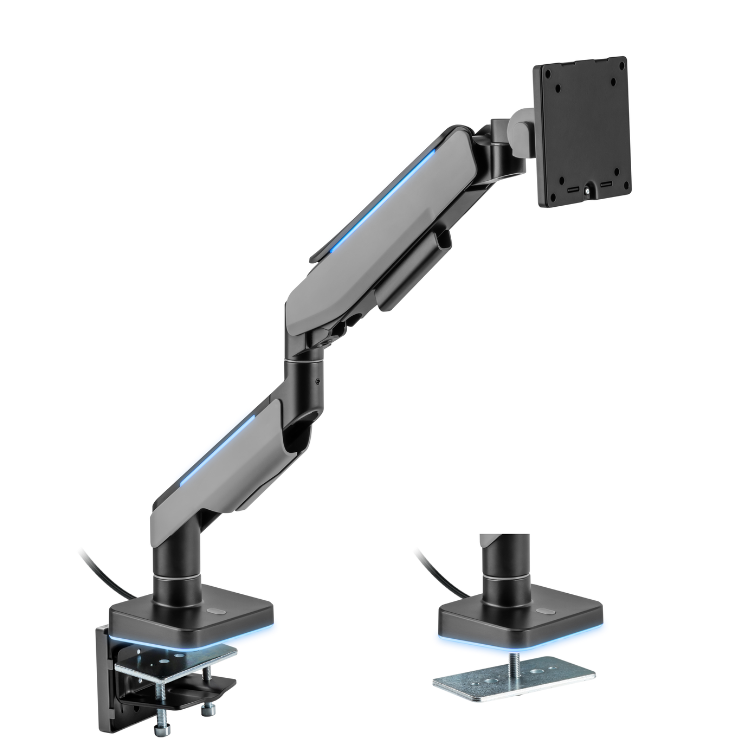 Suporte Mesa Gaming Monitor Full Motion Napofix 17-49” GDM4100R