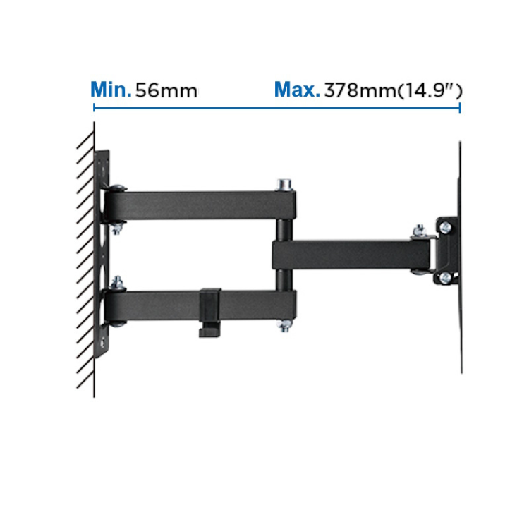 Ewent Easy Turn TV Wandhalterung M3 23"- 42"