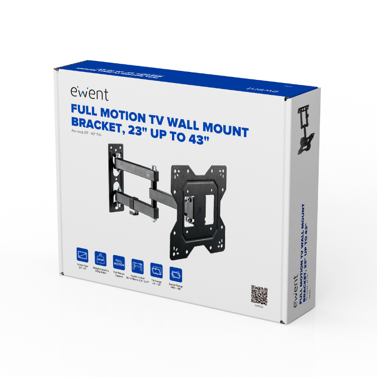 Ewent Easy Turn TV Wandhalterung M3 23"- 42"