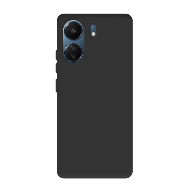 T-K Silikonhülle Xiaomi Redmi 13C Schwarz