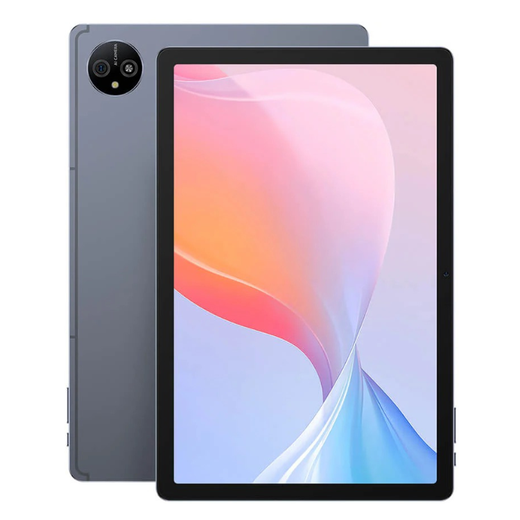 Tablet Ulefone Tab A11 cinzento 11" 6GB/256GB com ecrã colorido.