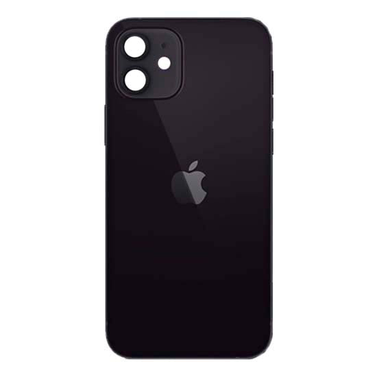 Tampa Traseira Vidro Apple iPhone 12 Preto
