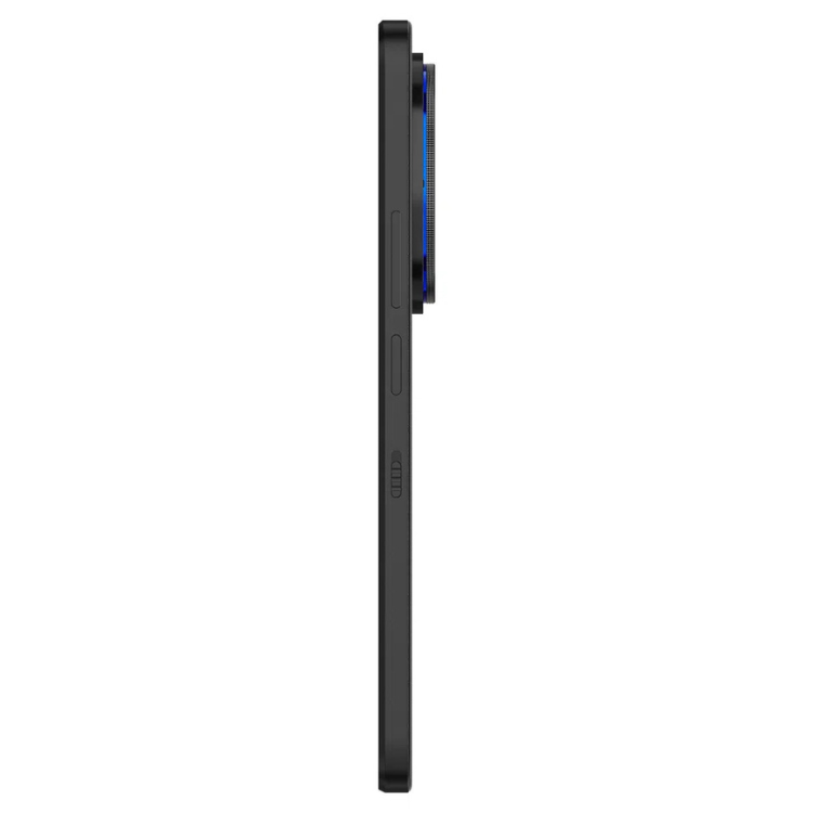TCL 60 Ultra NXTPAPER, smartphone preto, lado direito, ecrã NXTPAPER.