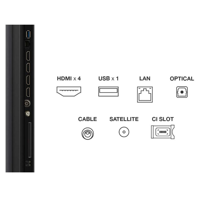 Televisão TCL C6K Smart TV 4K Mini LED 85"