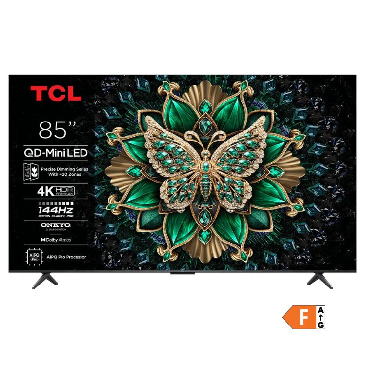 Televisão TCL C6K Smart TV 4K Mini LED 85"