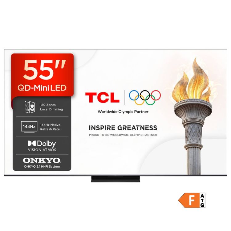Televisão TCL C6K Pro 2026 Smart TV 4K Mini LED 55"
