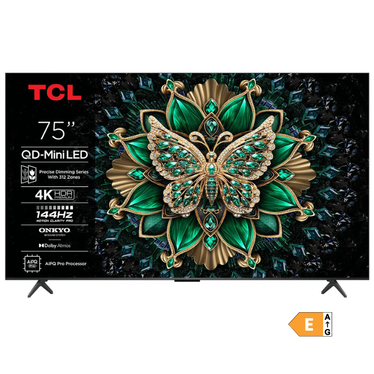 Televisão TCL C6K Smart TV 4K Mini-LED 75"
