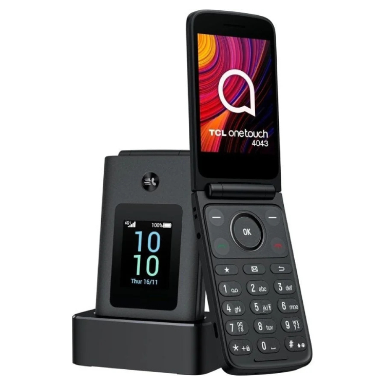 TCL OneTouch 4043 Dual-SIM-Handy Grau