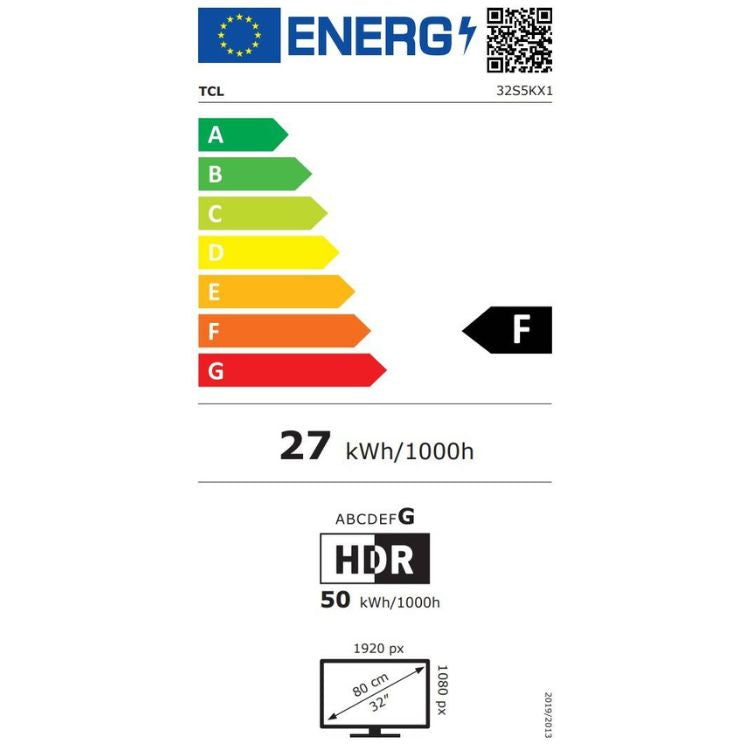 Televisão TCL S5K Smart TV FHD QLED 32"