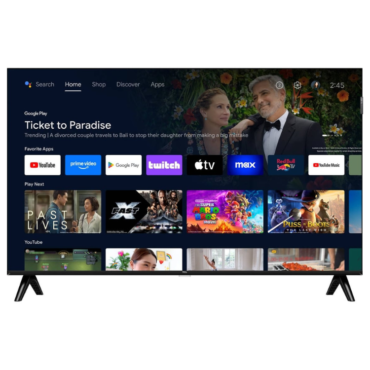 Televisão TCL S5K Smart TV FHD QLED 32"
