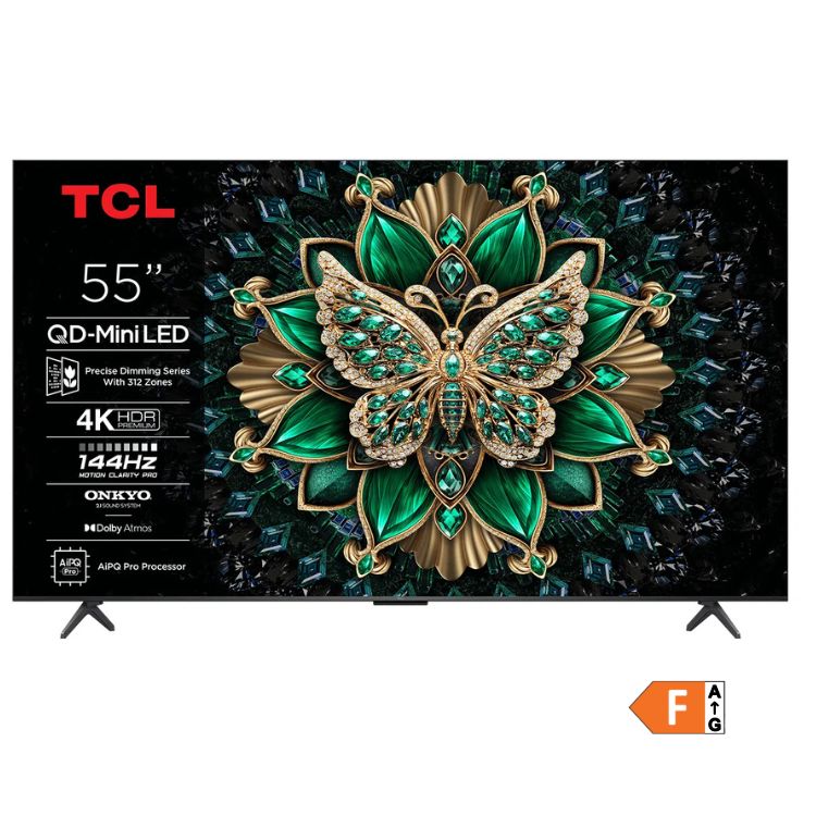 Televisão TCL C6K Smart TV 4K Mini-LED 55"