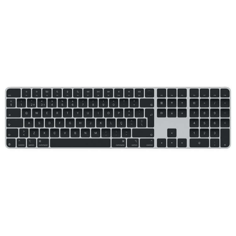 Teclado Apple Magic Keyboard c/ Touch ID e Numérico Bluetooth