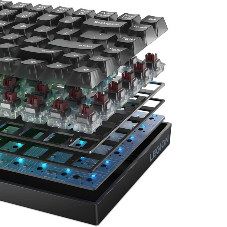 Teclado Mecânico Lenovo Legion K510 Mini Pro PT Preto