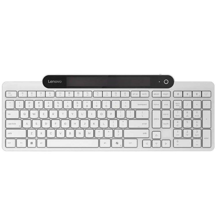 Lenovo Tastatur 800 selbstladend Bluetooth PT Weiß