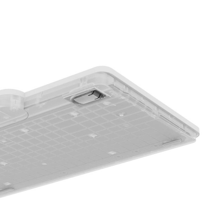 Lenovo Tastatur 800 selbstladend Bluetooth PT Weiß