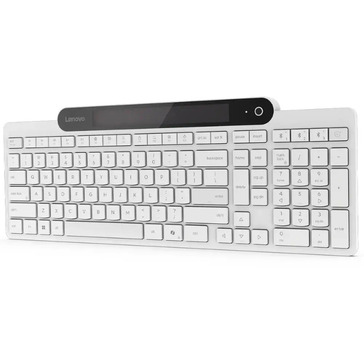 Lenovo Tastatur 800 selbstladend Bluetooth PT Weiß
