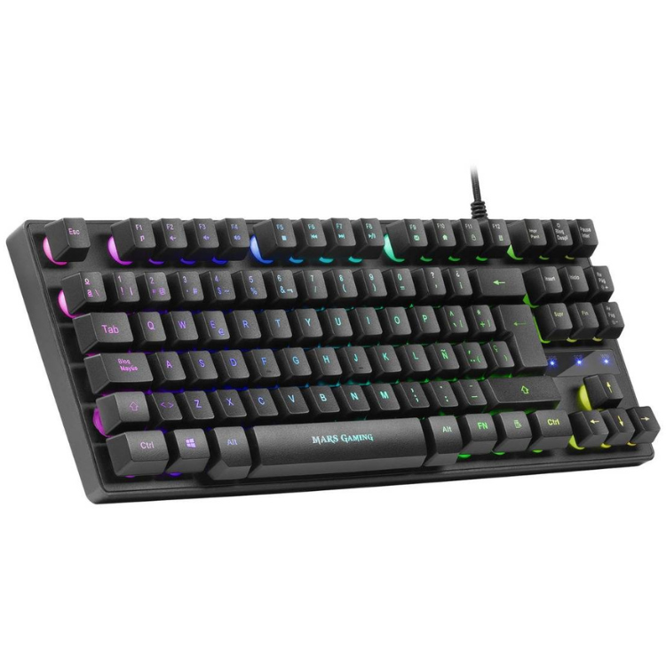 Teclado Mars Gaming MKTKL RGB TKL PT Preto