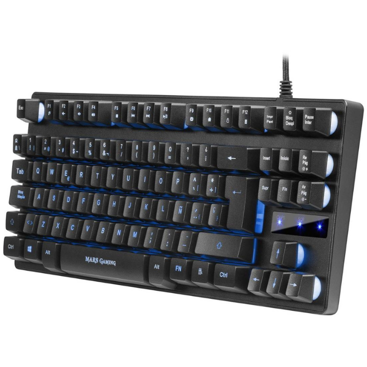 Teclado Mars Gaming MKTKL RGB TKL PT Preto