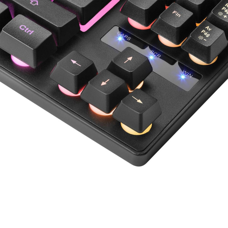 Teclado Mars Gaming MKTKL RGB TKL PT Preto