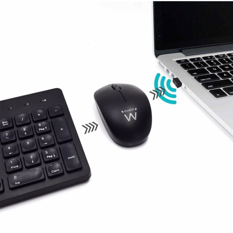Teclado + Rato Ewent Wireless PT