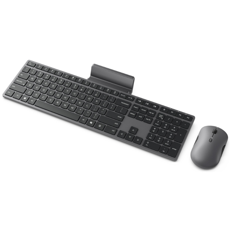 Teclado + Rato Lenovo 700 Wireless Combo PT Cinzento