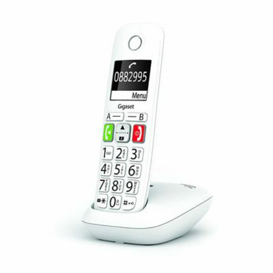 Telefone Fixo S/Fio Gigaset E290 Branco - Imagem 2