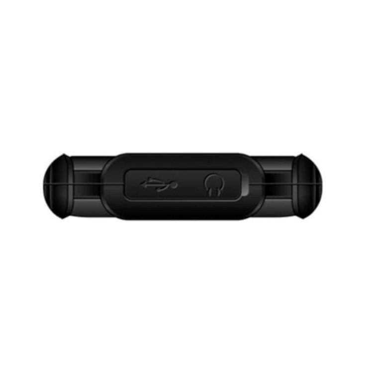 Telemóvel robusto MaxCom MM920 preto com design simples e resistente.