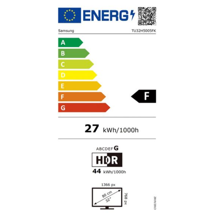 Samsung H5005F Smart TV LED 32"
