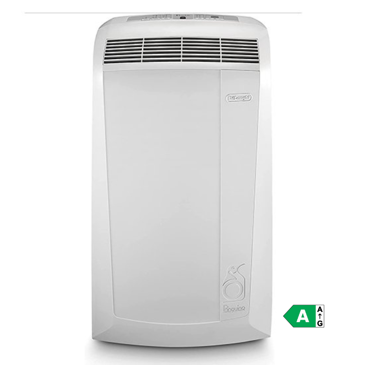 Delonghi N82EC portable air conditioner, white, 9400BTU, energy efficiency class A.