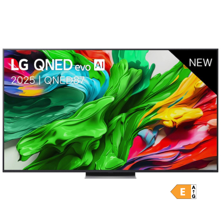 Televisão LG Série QNED87 2025 Smart TV 4K QNED Mini-LED 55"