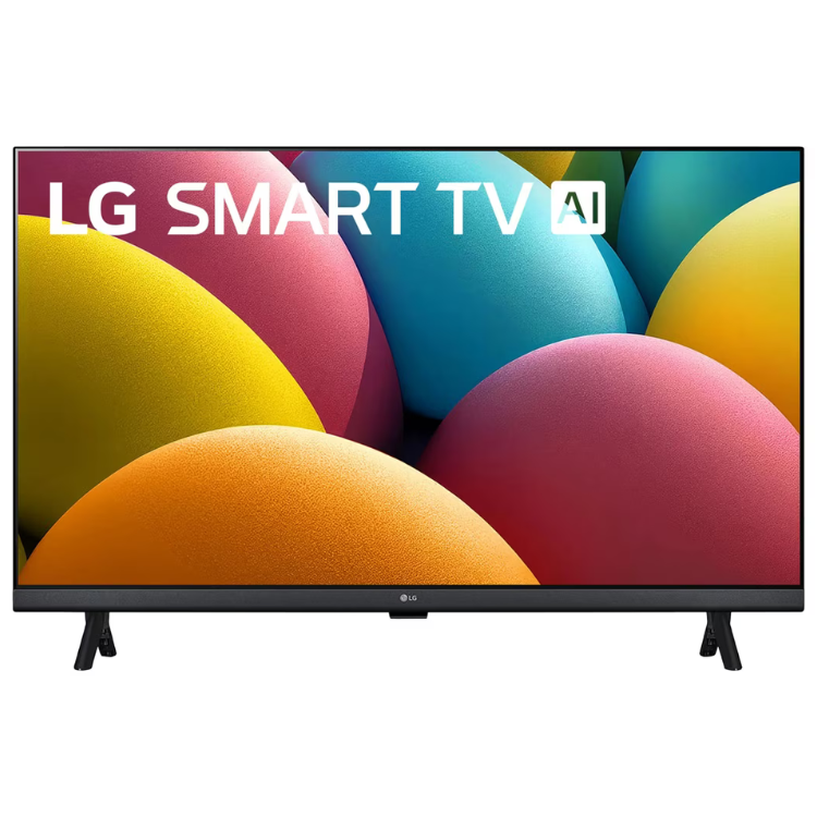 TV LG Smart 4K LED 43" com ecrã colorido e sistema AI.