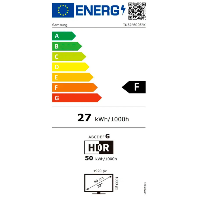 Televisão Samsung F6005 (2025) Smart TV FHD LED 32"
